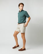 Load image into Gallery viewer, Garment-Dyed Short in Stone AP Twill
