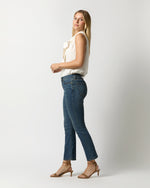 Load image into Gallery viewer, Sleeveless Tie-Neck Blouse in Ivory Silk Crepe de Chine
