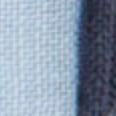 Hand-Rolled Cotolino Pocket Square in Sky/Navy Edge