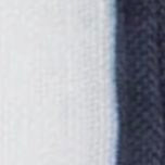 White/Navy Edge
