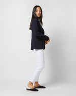 Load image into Gallery viewer, Parker Jacket in Navy Wool Pique Knit
