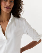 Load image into Gallery viewer, Designer Tunic in White Roxford
