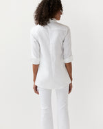 Load image into Gallery viewer, Designer Tunic in White Roxford
