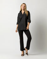 Load image into Gallery viewer, Designer Tunic in Black Poplin
