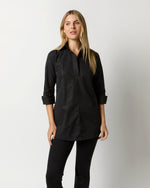 Load image into Gallery viewer, Designer Tunic in Black Poplin
