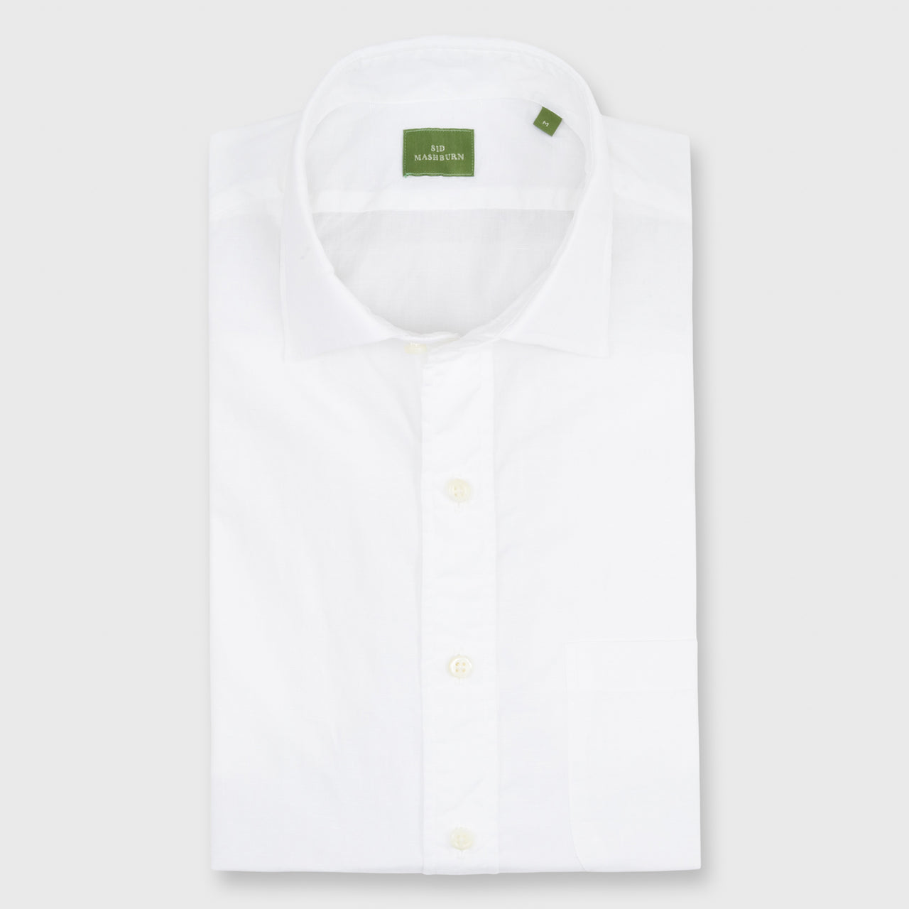 Made-to-Measure Shirt in White Cotolino