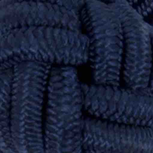 Small Silk Knot Cufflinks in Navy