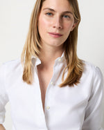Load image into Gallery viewer, Icon Spread Shirt in White Roxford
