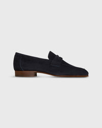 Mia Loafer in Navy Suede