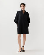 Load image into Gallery viewer, Anaya Popover Dress in Black Poplin
