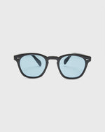 Load image into Gallery viewer, Legend Sunglasses in Genuine Buffalo Horn with Light Blue Lens
