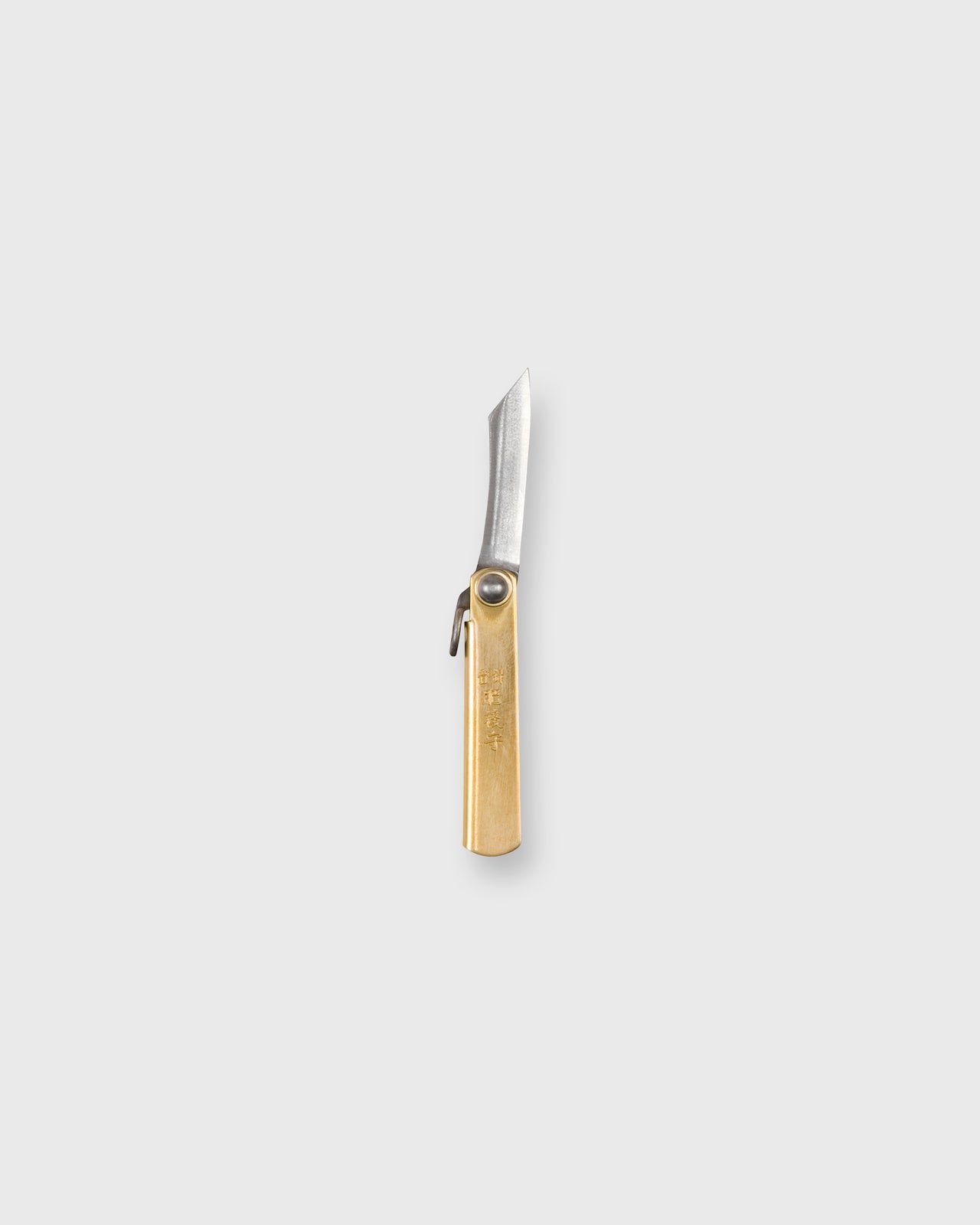 Higonokami Folding Knife in Brass