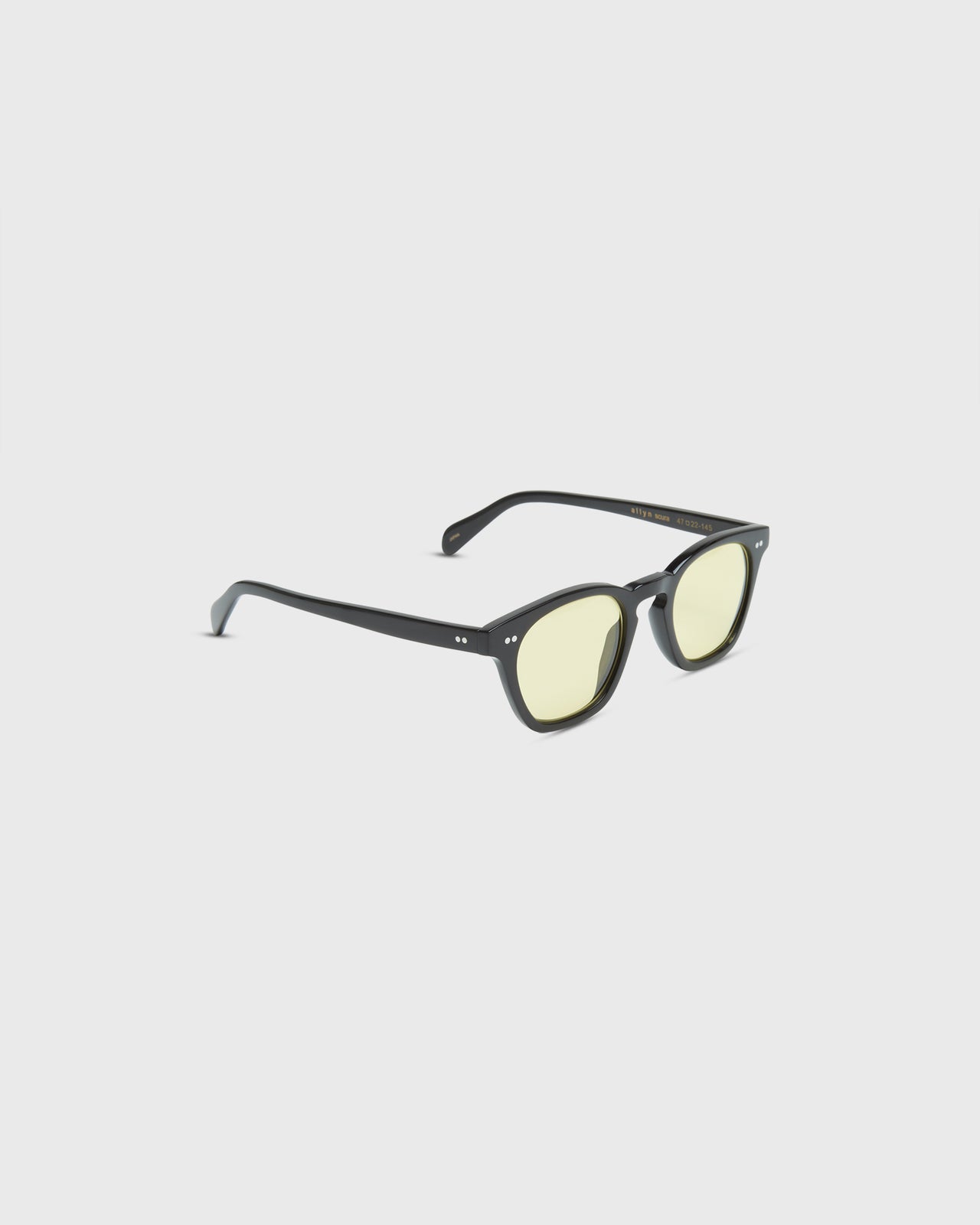 Legend Sunglasses in Genuine Horn with Amber Lens
