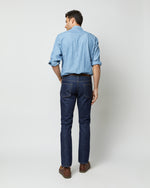 Load image into Gallery viewer, Western Work Shirt in Extra Light Washed Indigo Chambray
