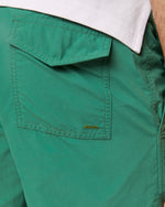 Load image into Gallery viewer, Zip-Front Mid-Length Swim Short in Pine Nylon
