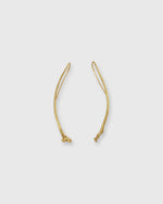 Load image into Gallery viewer, Rattlesnake Rib Earrings in Vermeil
