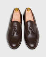 Load image into Gallery viewer, Nassau Tassel Loafer in Espresso Calfskin

