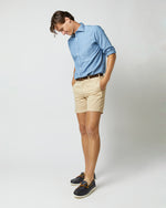 Load image into Gallery viewer, Garment-Dyed Short in Khaki AP Twill
