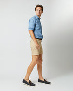 Load image into Gallery viewer, Garment-Dyed Short in Khaki AP Twill
