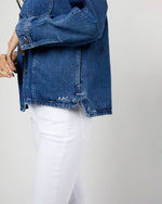 Load image into Gallery viewer, Suzanne Logo Jacket in Washed Indigo
