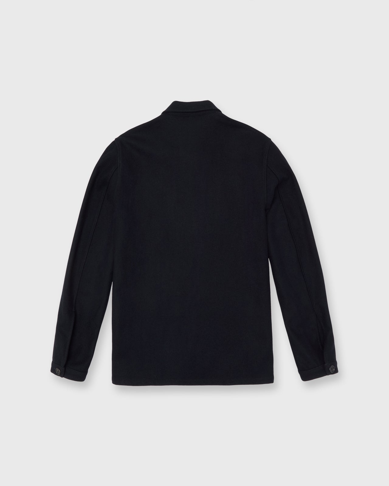 Chore Jacket in Navy Wool Melton