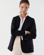 Load image into Gallery viewer, Ghost Blazer in Navy High-Twist
