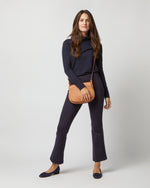 Load image into Gallery viewer, Medium Accordion Clara Crossbody Bag in Natural Leather
