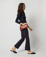 Load image into Gallery viewer, Envelope Crossbody Bag in Golden Leather
