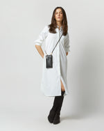 Load image into Gallery viewer, Cell Phone Bag in Black Leather
