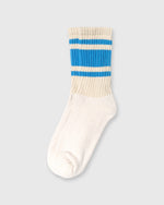 Load image into Gallery viewer, Retro Mono Stripe Socks in Blue
