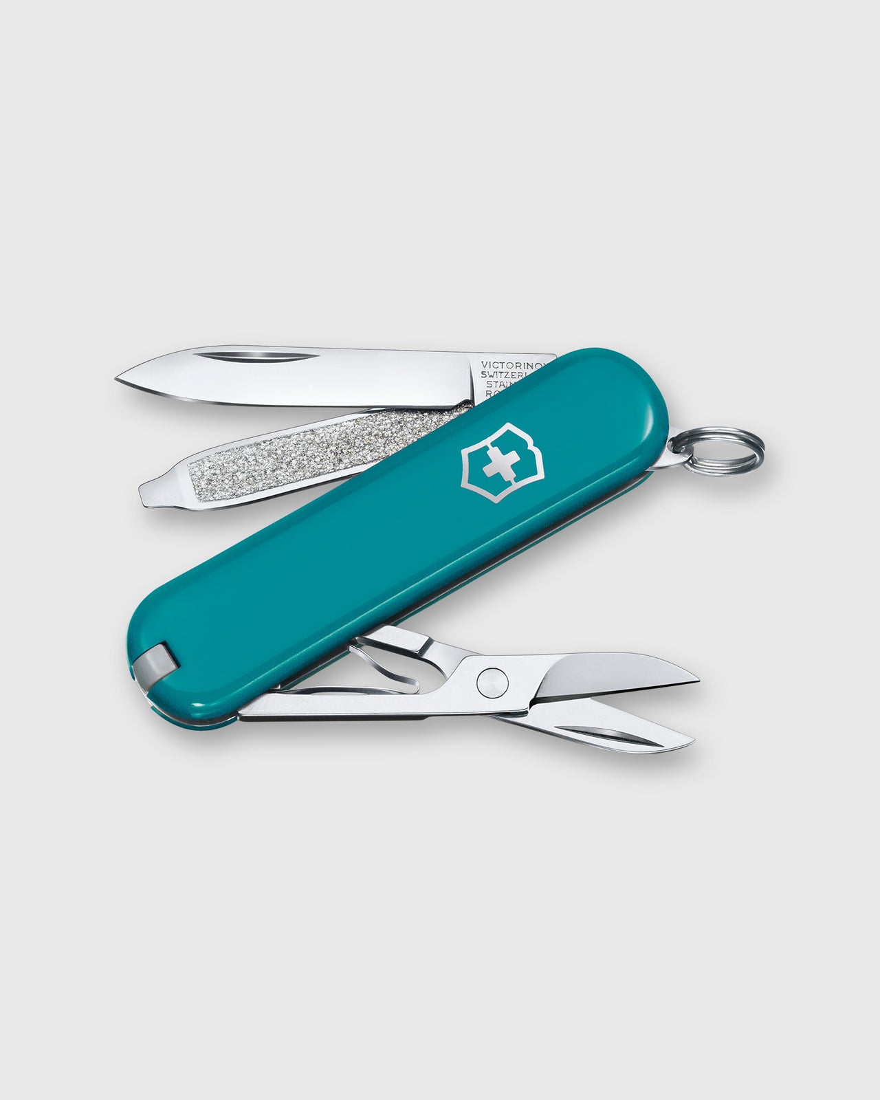 Swiss Army Knife in Mountain Lake