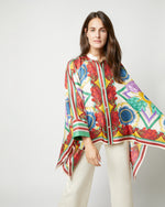 Load image into Gallery viewer, Foulard Shirt in Taormina Placée Ivory Twill Silk
