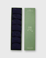 Load image into Gallery viewer, 7-Day Sock Set, Trouser in Navy Wool
