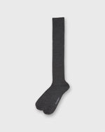 Load image into Gallery viewer, Over-The-Calf Dress Socks in Heather Grey Extra Fine Merino
