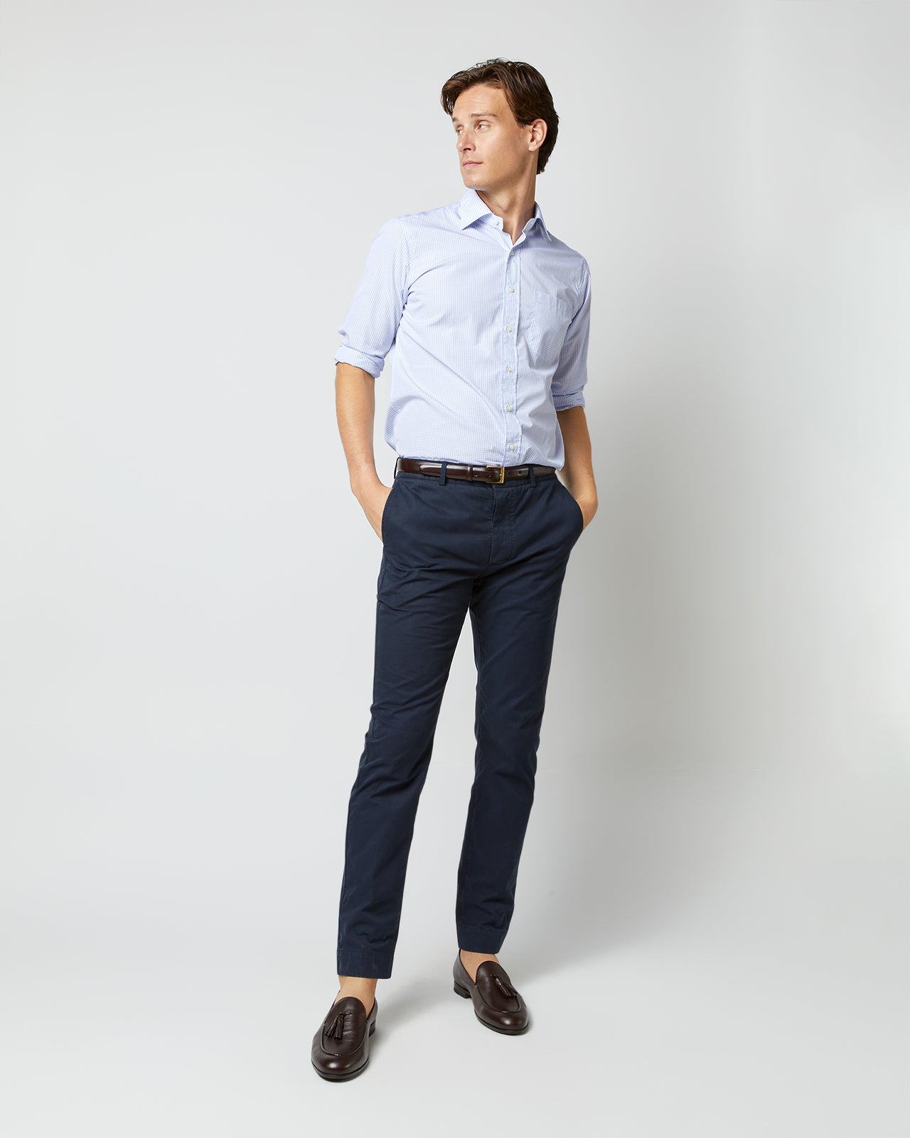 Garment-Dyed Field Pant in Navy AP Twill