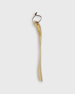 Load image into Gallery viewer, Long Curved-Grip Shoe Horn in Brass
