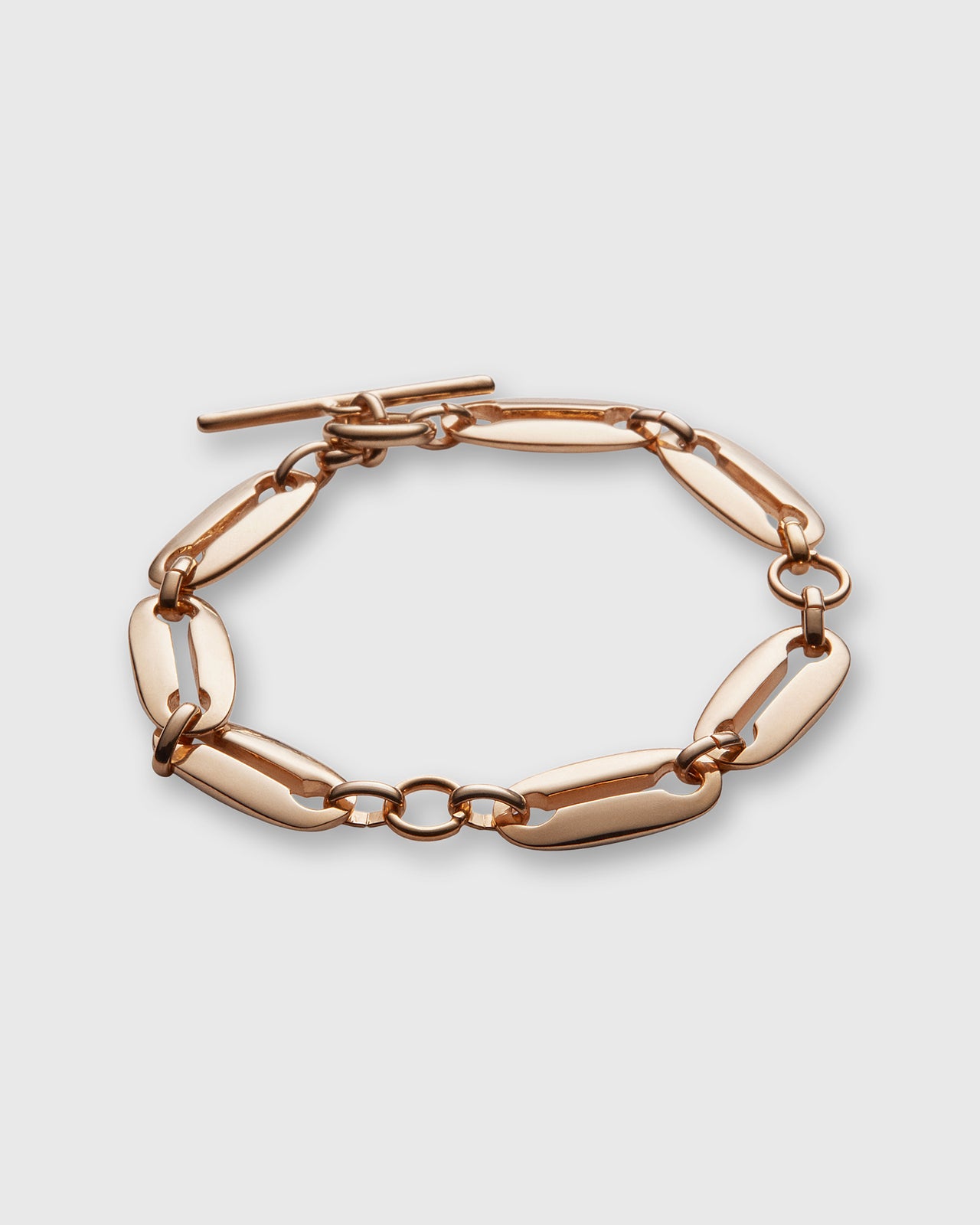 Links Bracelet in Gold-Plated Brass