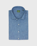 Load image into Gallery viewer, Otto Handmade Sport Shirt in Extra Light Washed Chambray
