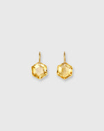 Load image into Gallery viewer, Hexagon Earrings in Citrine
