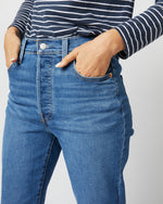 Load image into Gallery viewer, Ribcage Straight Ankle Jean in Summer Slide
