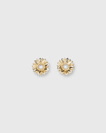 Load image into Gallery viewer, Limoncello Micro Earrings in Gold/Pearl
