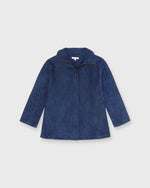 Load image into Gallery viewer, Edith Jacket in Bright Navy Lambskin Suede
