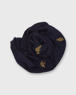 Load image into Gallery viewer, Wilderness Scarf in Dark Navy/Gold
