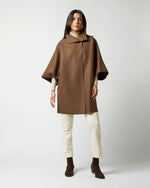 Load image into Gallery viewer, Kimono Coat in Teddy Brown

