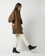 Load image into Gallery viewer, Kimono Coat in Teddy Brown
