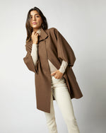 Load image into Gallery viewer, Kimono Coat in Teddy Brown
