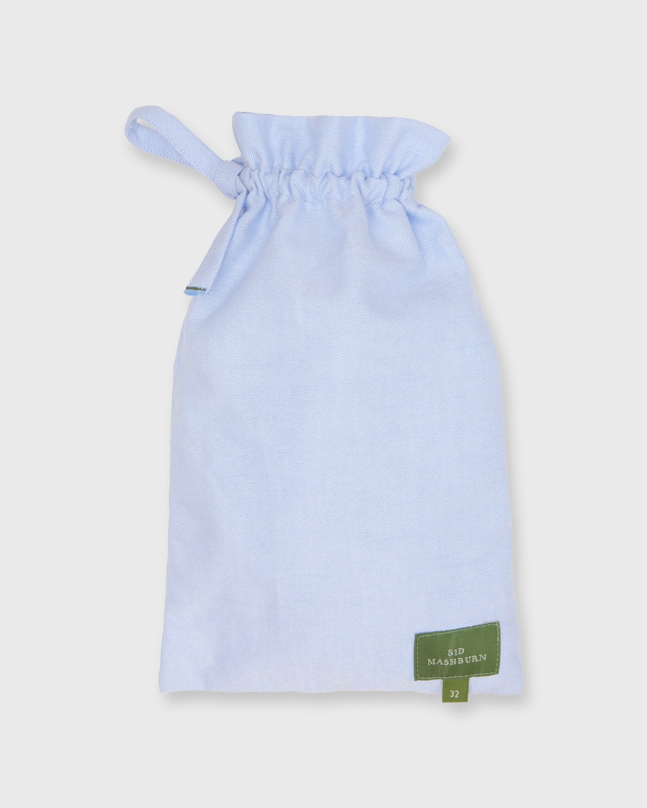 Button-Front Boxer Short in Sky Oxford