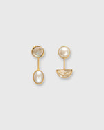 Load image into Gallery viewer, Detachable Drop Earrings in White
