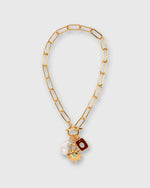 Load image into Gallery viewer, Helios Charm Necklace in Multi
