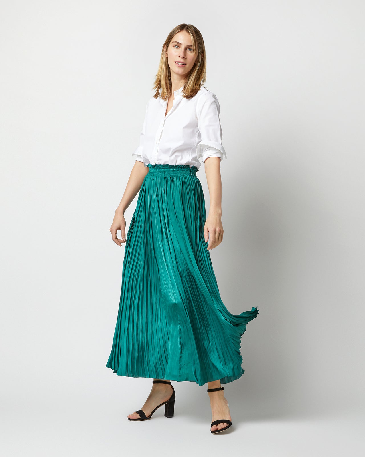 Krista Skirt in Jadeita